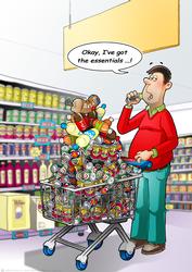 Shopping Dude A4