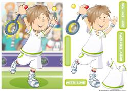 Mini Dude Tennis Star