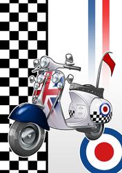 Mod Squad Scooter/moped A4