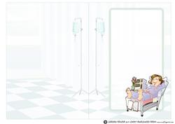 Get Well Soon Dudess Insert (brown Hair)