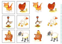 Six Cute Animals.