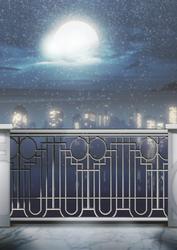 Snowy Art Deco Cityscape