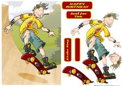 Skater Dude Yellow