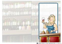 Barmaid Dudess (blonde Hair) Insert