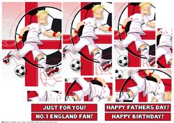 Football Dude England Pyramid.