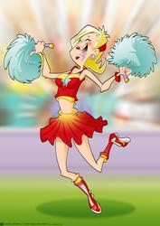 Cheerleader Dudess (red) A4