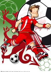 Football Dude Wales A4.