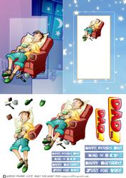 Sleepy D.i.y. Dad Folded.