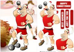 Get Fit Dude Christmas