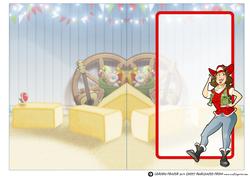 Christmas Line Dancer Lady Insert
