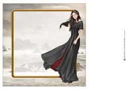 Lady Guinevere (black) 8x8 Quick Card Insert