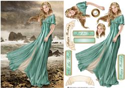 Lady Guinevere (aqua)