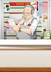 Post Office Dude A4
