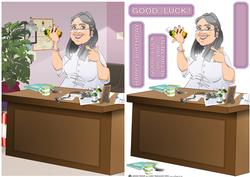 Birthday/retirement Doctor Lady