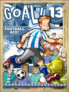 Football Dude Blue Kit.
