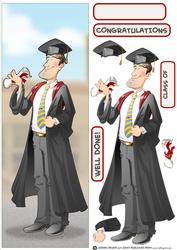 Graduation Dude Large Dl