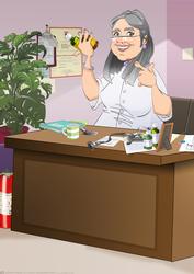 Birthday/retirement Doctor Lady A4