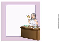 Birthday/retirement Doctor Lady 8x8 Insert