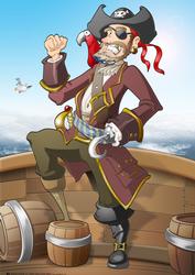 Pirate Dude A4
