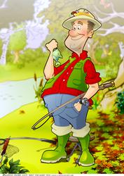 Fishing Dude A4.