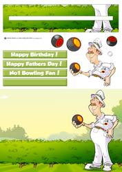 Bowling Dude Slider Brown Hair