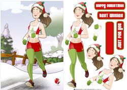 Jogger Dudess Christmas