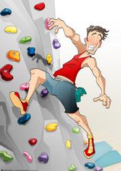 Indoor Climber Dude A4