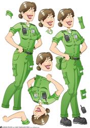 Paramedic Dudess Decoupage Sheet