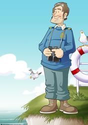 Coastguard Dude A4