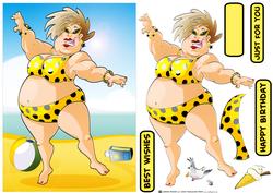 Yellow Polka Dot Dudess