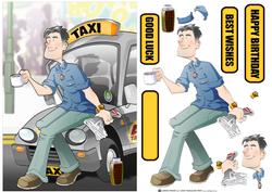Taxi Dude Silver