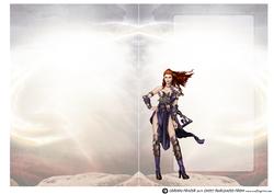 Gina Warrior Princess (purple) Insert