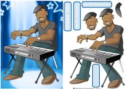 Keyboard Player Dude