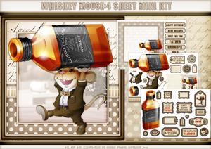 Whiskey Mouse 4 Sheet Mini Kit