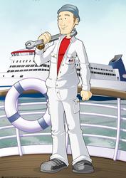 Ships Engineer Dude A4
