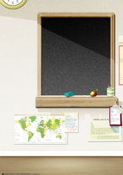 School Classroom Scene
