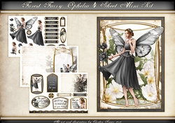Ophelia Black 4 Sheet Mini Kit