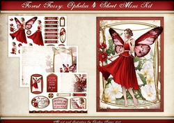 Ophelia Red 4 Sheet Mini Kit