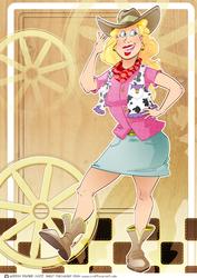 Line Dancer Queen A4.