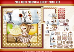 Mrs Rum Mouse 4 Sheet Mini Kit