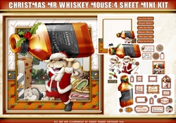 Mr Christmas Whiskey Mouse 4 Sheet Mini Kit