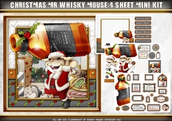 Mr Christmas Whisky Mouse 4 Sheet Mini Kit