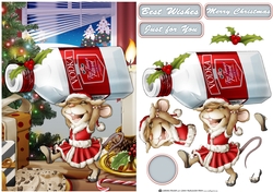 Mrs Christmas Vodka Mouse