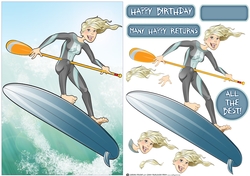 Paddle Surf Dudess