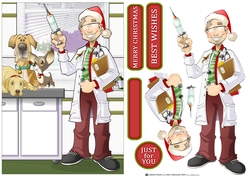Christmas Vet Dude 