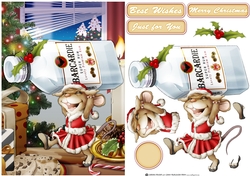 Mrs Christmas Rum Mouse