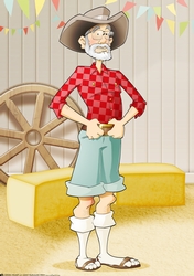 Line Dancer Dude Beard A4