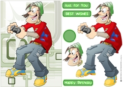 Console Gamer Dude
