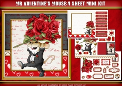 Mr Valentines Mouse 4 Sheet Mini Kit