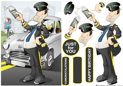 Traffic Warden Dude